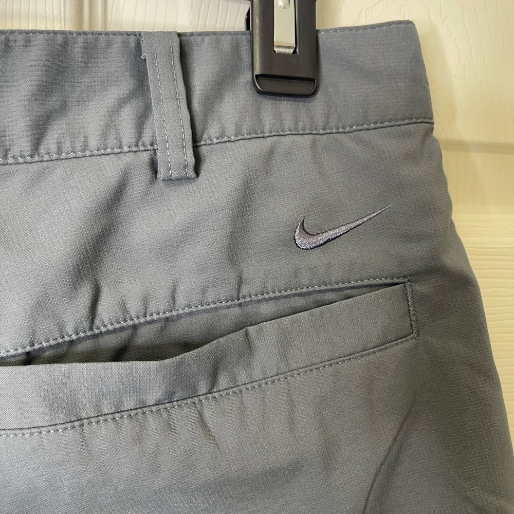 Nike Mens Grey Dri-Fit Athletic Shorts Sz 32 - Picture 7 of 10